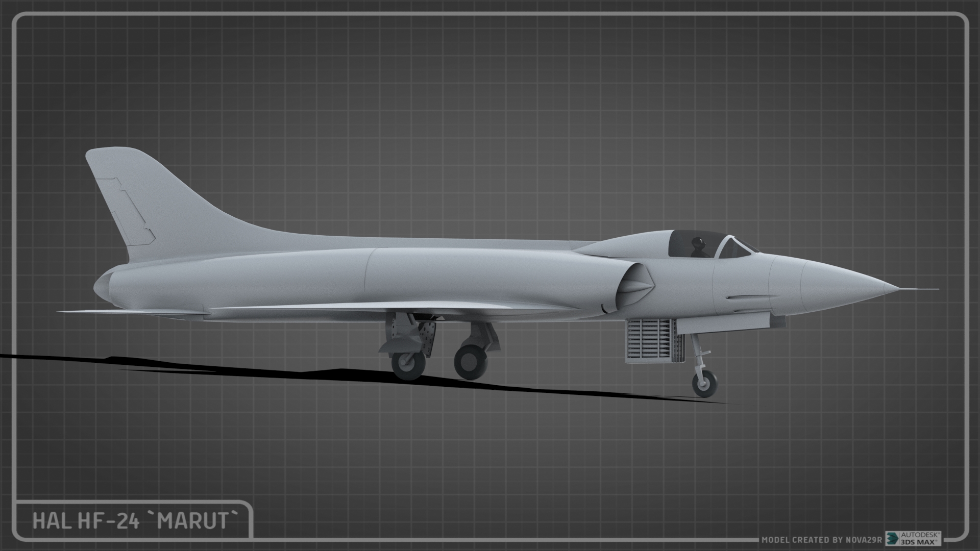 HF-24 Marut 3D model. - In-Progress Pics - ARC Discussion Forums