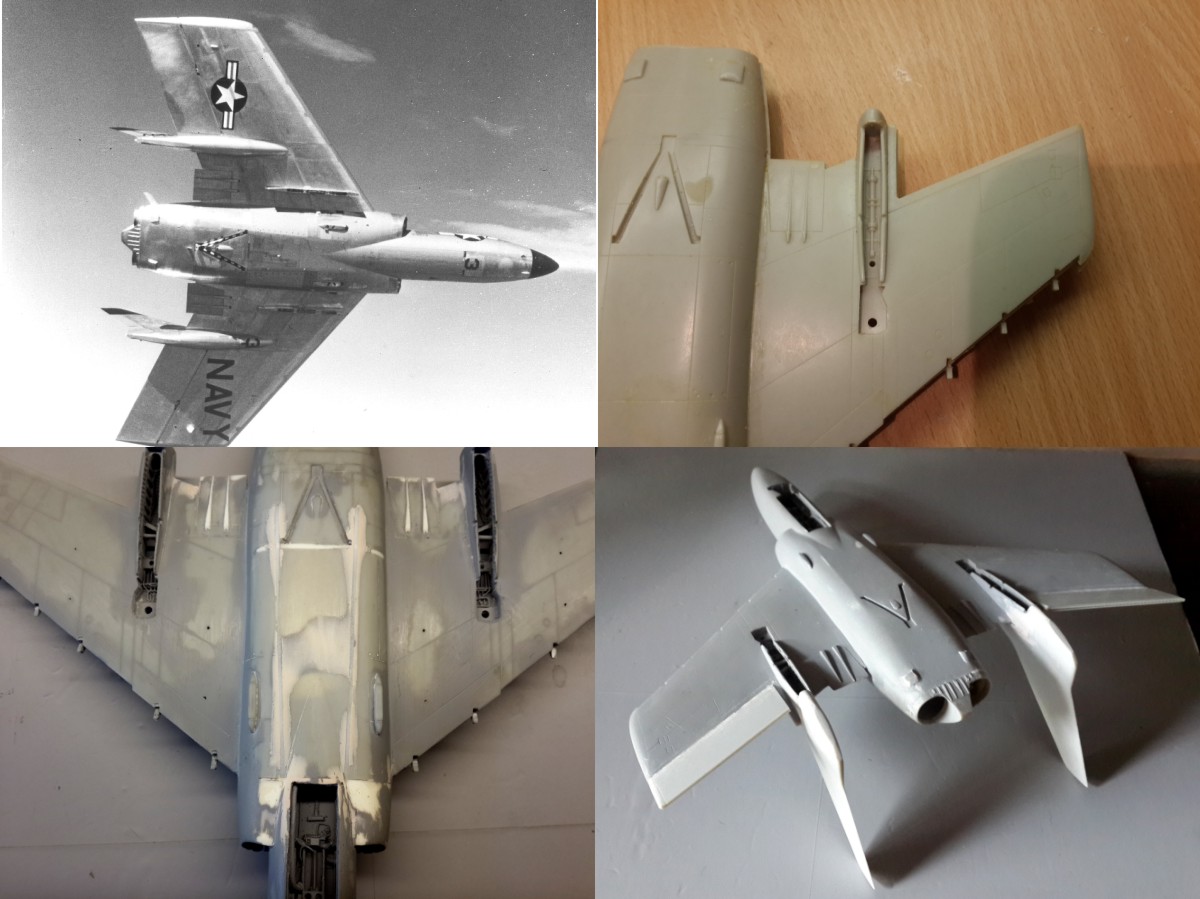 Cat4 F7U-3 Cutlass Intakes/Nose - Looking for Opinions - Jet Cat4 F7U-3 Cutlass Intakes/Nose - Looking for Opinions - Jet
