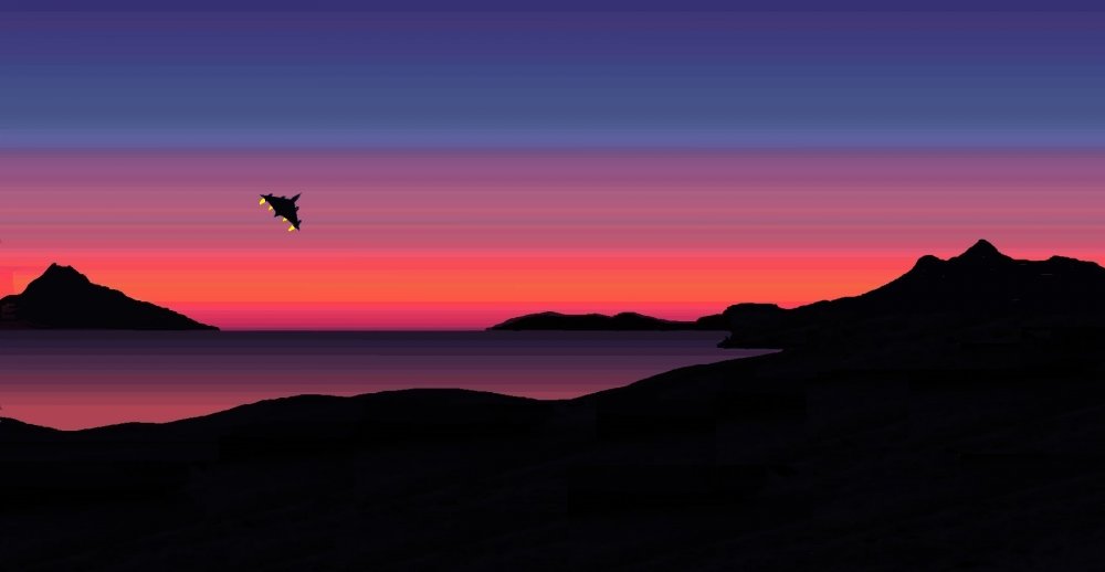 Aircraft Art B-58 sunset Solo.jpg