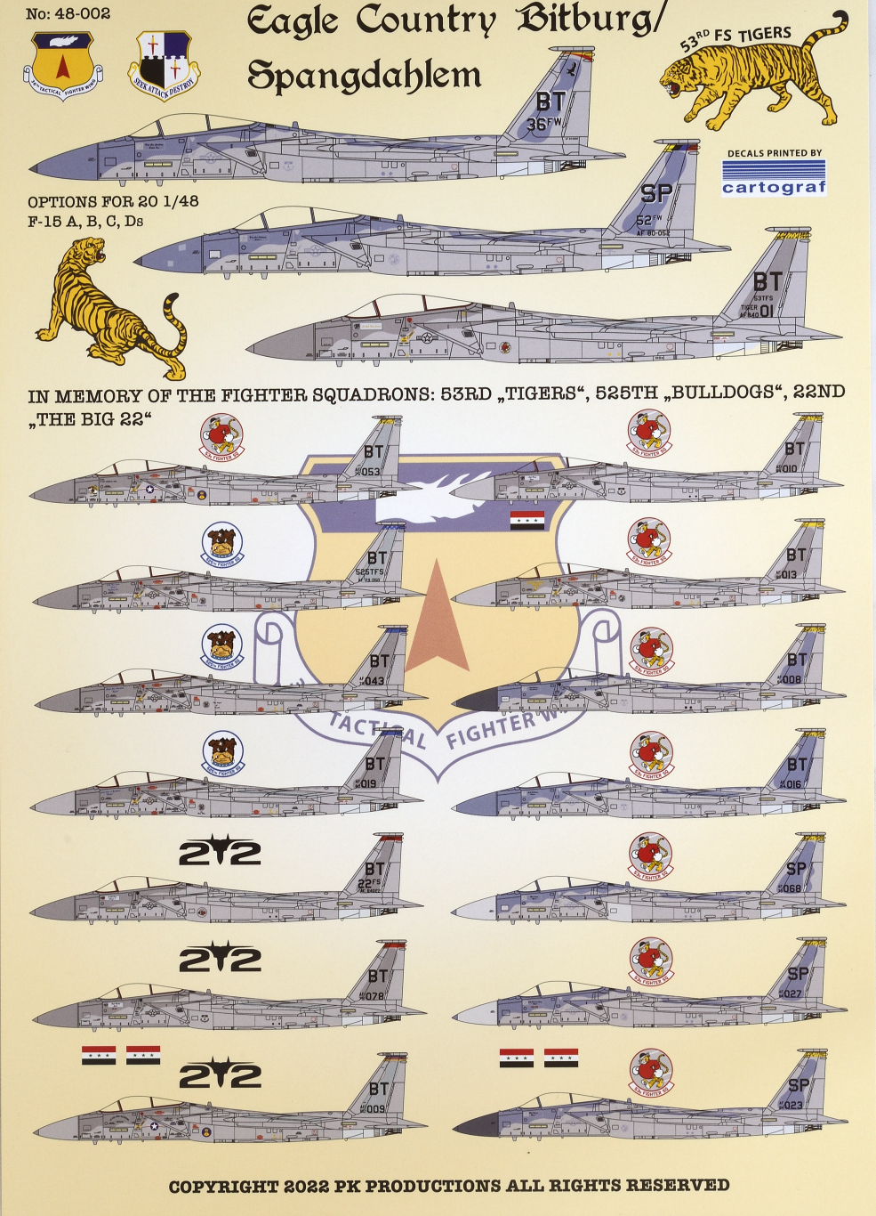 PK Decals 1/48 48-001 Early Eagle Stencils for GWH or Hasegawa PK Decals 1/48 48-001 Early Eagle Stencils for GWH or Hasegawa