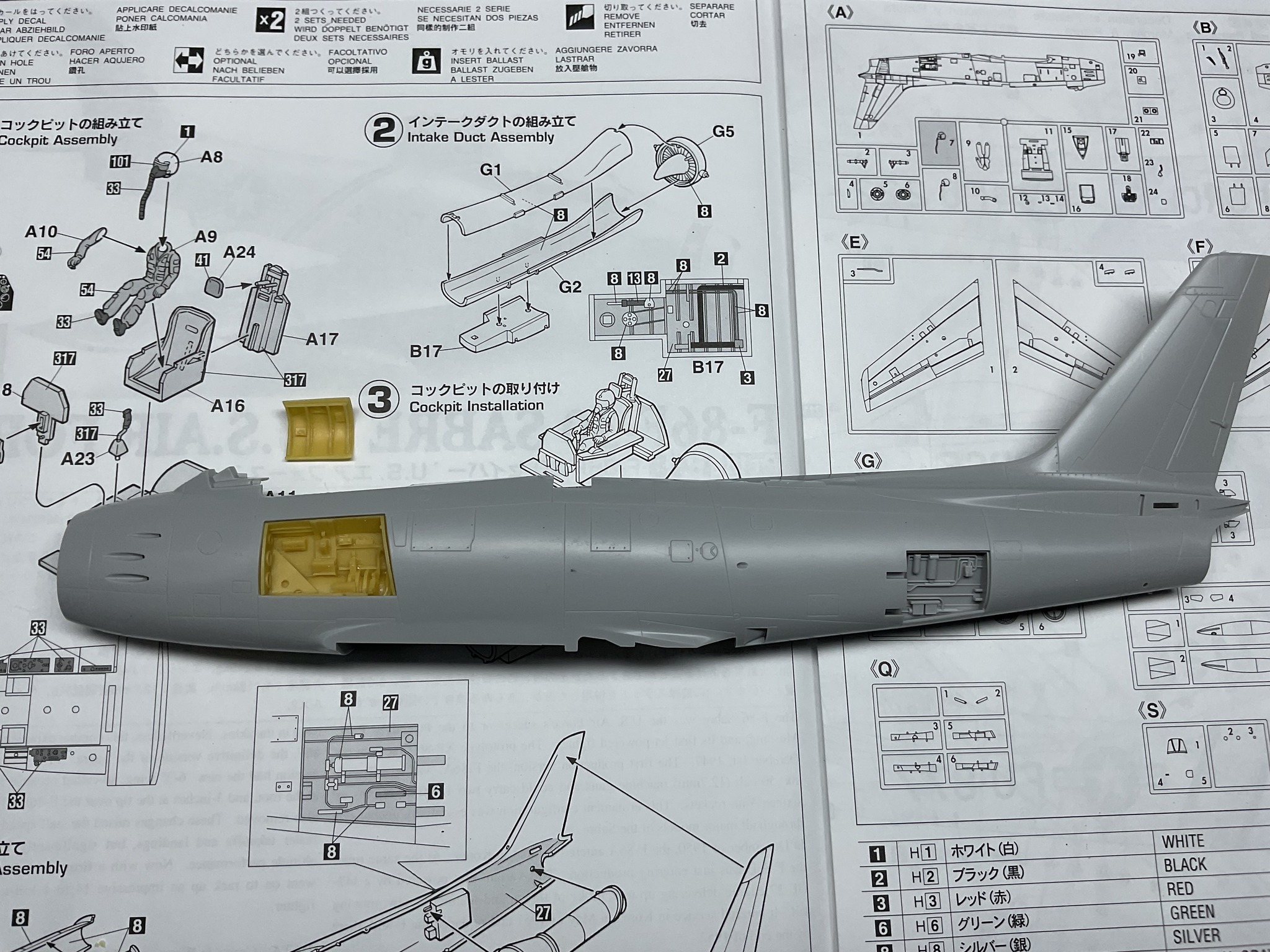 A Look at the Lindberg 1:48 F-86A Sabre - YouTube