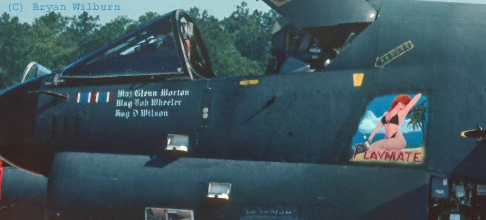 A-7D-11-CV_71-0350_Playmate 149th TFS of Virginia ANG in Jun 1991-Nose.jpg