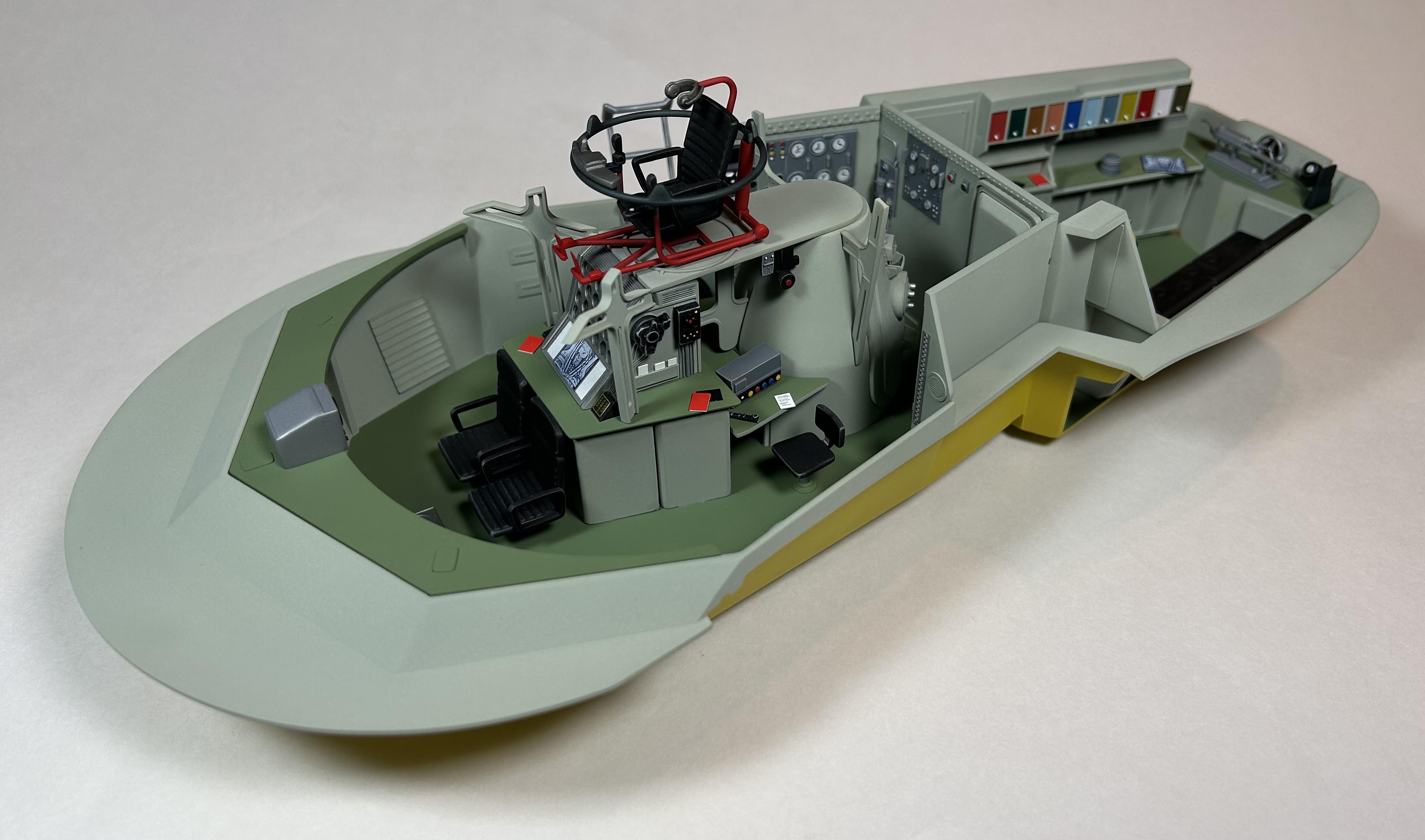 Finished Photos of Moebius' 1/32 Scale Proteus Submarine